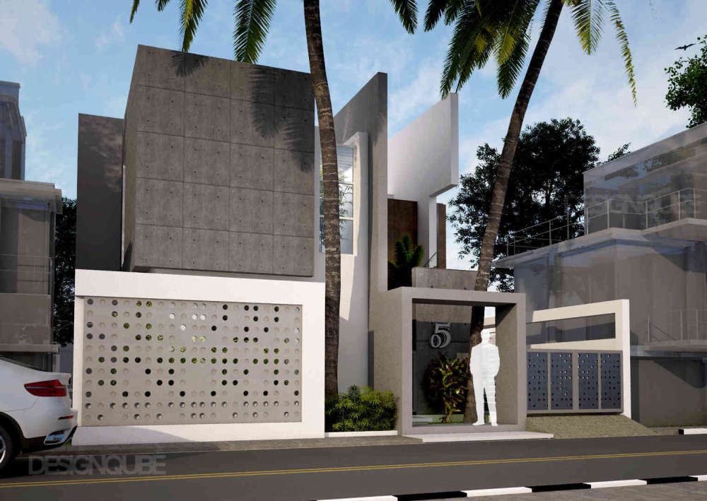 Villa Architecture at Kolathur, Chennai